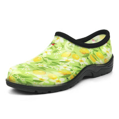 Women Outdoor, Gardening and Yard Clogs-lemon tree