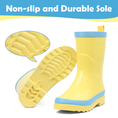 Morning Glow Rubber Rain Boots Kids Premium Collection