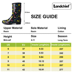 Women Outdoor, Gardening and Yard Shoes-Colorful Puppy Paw