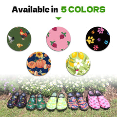 Women Outdoor, Gardening and Yard Clogs-Pumpkin Garden