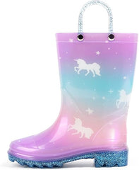 Glatter rain boots-Dreamy Unicorn