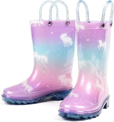 Glatter rain boots-Dreamy Unicorn