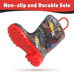 Glatter rain boots-Racing Car