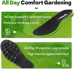 Women Outdoor, Gardening and Yard Shoes-Chicken Green