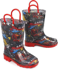 Glatter rain boots-Racing Car