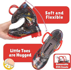 Glatter rain boots-Racing Car