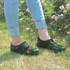 Women Outdoor, Gardening and Yard Shoes-Chicken Green