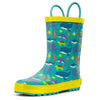 Blue Shark Rubber Rain Boots Kids