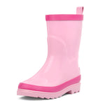 Cosmos Pink Rubber Rain Boots Kids Premium Collection