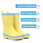 Morning Glow Rubber Rain Boots Kids Premium Collection