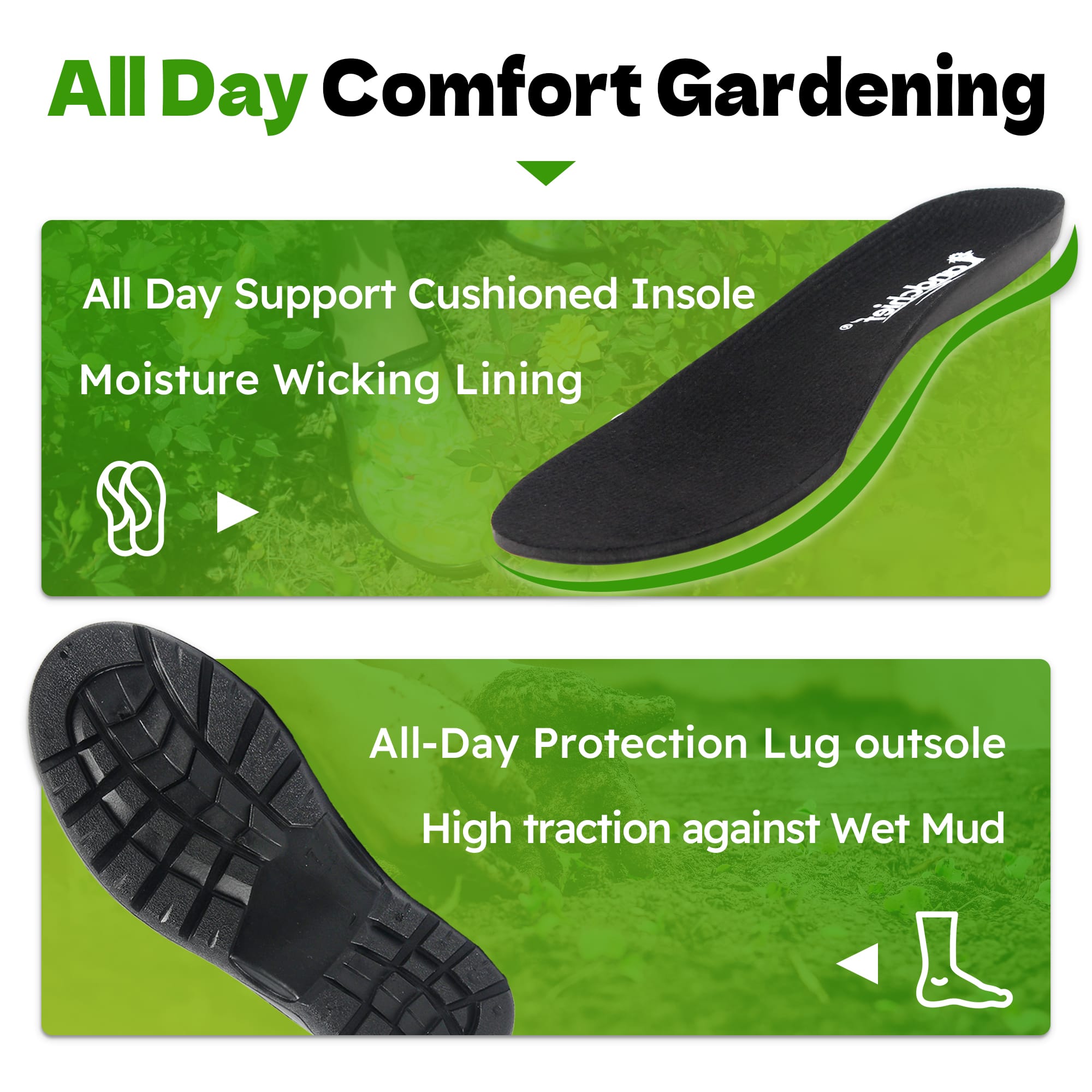 Women Outdoor, Gardening and Yard Clogs-Pumpkin Garden