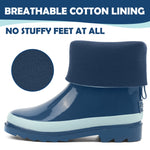 Chic Navy Rubber Rain Boots Kids Premium Collection