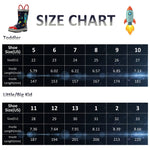 Rocket Space Rubber Rain Boots Kids