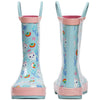 Mermaid Cat Rubber Rain Boots Kids