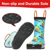 Crocodile Wave Rubber Rain Boots Kids