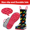 Colorful Umbrellas Rubber Rain Boots Kids