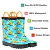 Crocodile Wave Rubber Rain Boots Kids