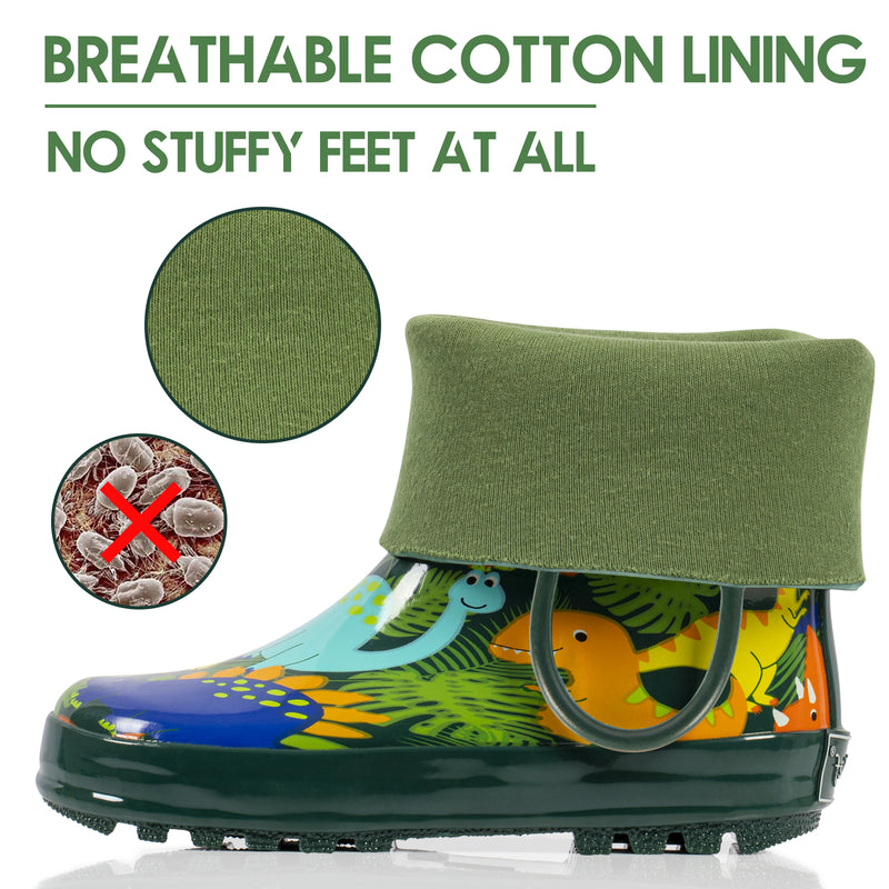 Jurassic Rubber Rain Boots Kids