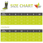 Camouflage Puzzle Rubber Rain Boots Kids