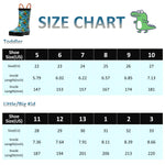 Crocodile Wave Rubber Rain Boots Kids