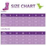 Purple Dinosaur Rubber Rain Boots Kids