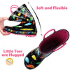 Colorful Umbrellas Rubber Rain Boots Kids
