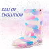Clouds Light Up Rain Boots Kids
