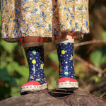 Rocket Space Rubber Rain Boots Kids