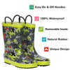 Camouflage Puzzle Rubber Rain Boots Kids
