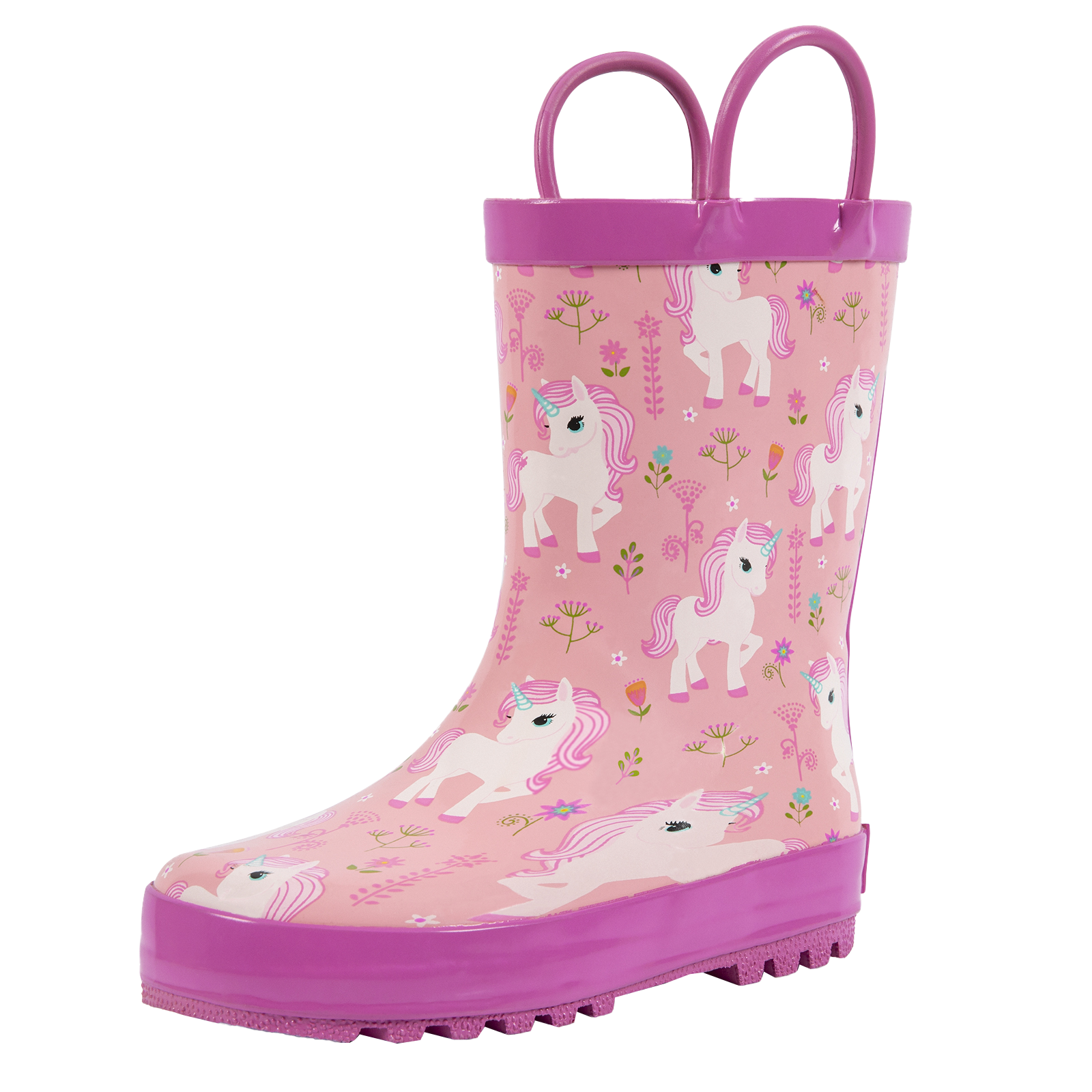 Unicorn girls 2025 rain boots