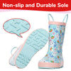Mermaid Cat Rubber Rain Boots Kids